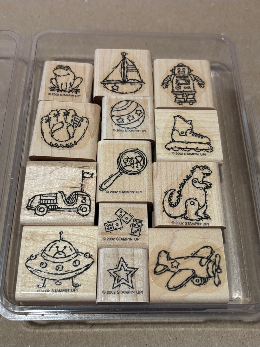 Stampin' Up! Vintage Stamp Set Toy Box